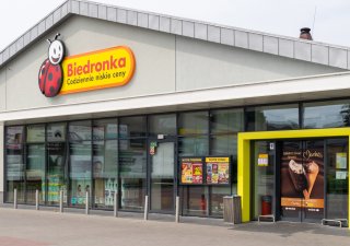 Polská obchod s potravinami Biedronka