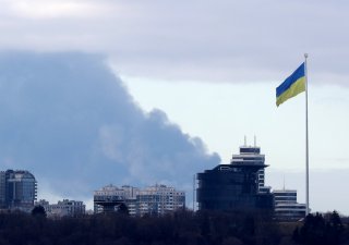Kyjev ráno 28. února