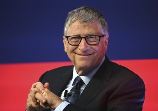 Bill Gates durante la Cumbre de Inversión Global en Londres el 19 de octubre de 2021