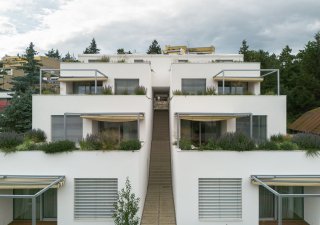 Terasový dvojdům Krč