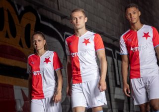 Nové dresy SK Slavia Praha.