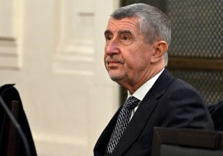 Andrej Babiš u soudu v dotační kauze Čapí hnízdo.