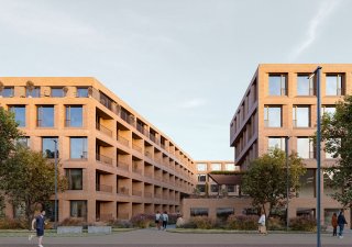 Studentské koleje v Olomouci navrhlo architektonické studio Perspektiv