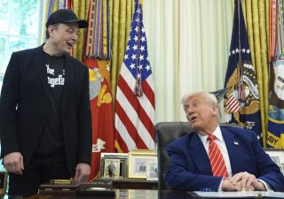 Elon Musk a Donald Trump