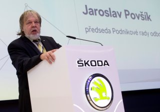 Jaroslav Povšík, předseda Podnikové rady odborů ve Škoda Auto a také znovuzvolený člen dozorčí rady firmy