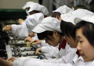Továrna Foxconn v Číně