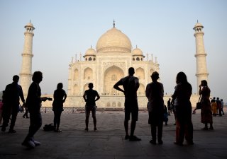 Monumentální pomník Tádž Mahal