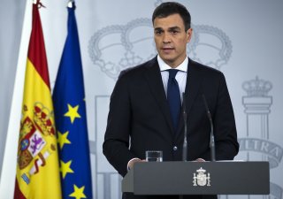 Španělský premiér Pedro Sánchez