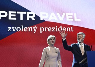 Petr Pavel po oznámení, že vyhrál i druhé kolo prezidentské volby v Česku.