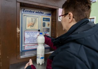 Mlékomat v Hradci Králové