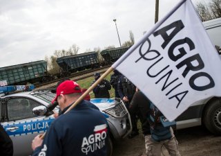 Protesty polských zemědělců