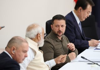 prezident Ukrajiny Zelenskyj dostal na summitu G7 možnost jednat s premiérem Indie Nárendrou Módím