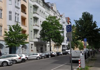 Ulice Thomasiusstrasse v Berlíně