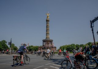 Cyklisté v Berlíně