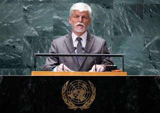 Prezident Petr Pavel při projevu v OSN