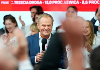 Šéf Občanské koalice a polský premiér z let 2007 až 2014 Donald Tusk