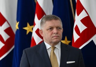 Pravděpodobný budoucí slovenský premiér Robert Fico