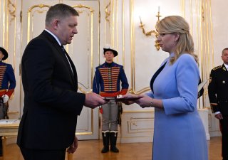 Slovenská prezidenta Čaputová jmenovala Ficovu vládu