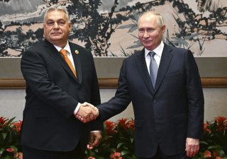 Maďarský prezident Viktor Orbán a ruský prezident Vladimir Putin