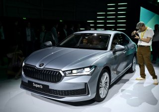 Představení nové generace automobilu Škoda Superb, 2. listopadu 2023