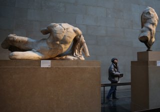 Elginovy mramory v Britském museu v Londýně