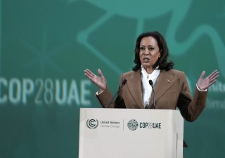 Kamala Harrisová na COP28 Climate Summit v Dubaji