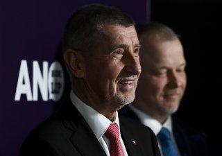 Předseda ANO Andrej Babiš a nový místopředseda Robert Králíček