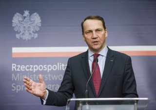 Polský ministr zahraničí Radosław Sikorski