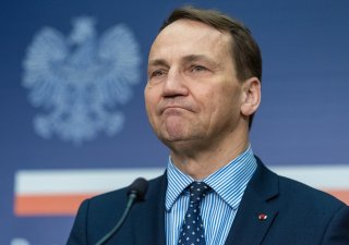 Polský ministr zahraničí Radoslaw Sikorski