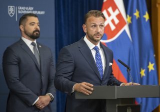 Slovenský ministr vnitra Matúš Šutaj Eštok