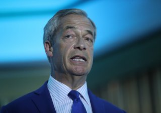 Šéf britské pravicově populistické strany Reform UK Nigel Farage