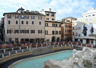 Fontana di Trevi v Římě