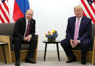Ruský prezident Vladimir Putin a americký prezident Donald Trump