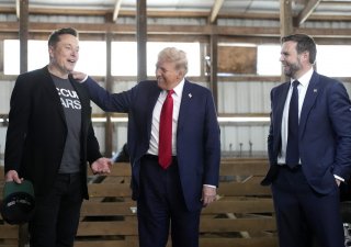 Elon Musk, Donald Trump a J.D. Vance