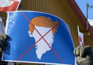 Protesty proti Trumpovi v Grónsku