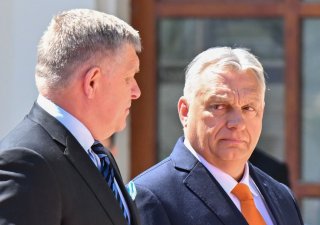 Viktor Orbán a Robert Fico