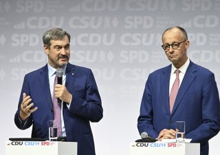 Friedrich Merz a Markus Söder