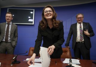 Ukrajinská ministryně hospodářství Julija Svyrydenková