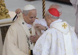Inaugurační mše papeže Lva XIV.