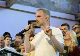 Předseda Pirátů Zdeněk Hřib