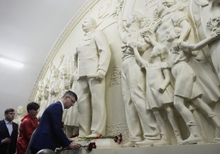 Staronová dominanta moskevské stanice metra Taganskaja