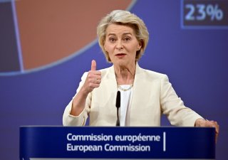 Předsedkyně Evropské komise Ursula von der Leyenová představuje návrh nového rozpočtu EU