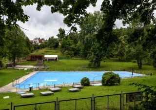 Městské koupaliště v České Kamenici