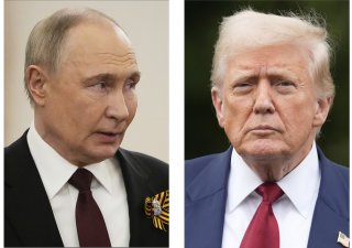 Vladimir Putin a Donald Trump