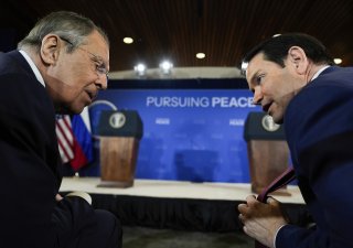 Americký ministr zahraničí Marco Rubio a jeho ruský protějšek Sergej Lavrov