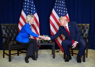 Šéfka Evropské komise Ursula von der Leyenová a americký prezident Donald Trump
