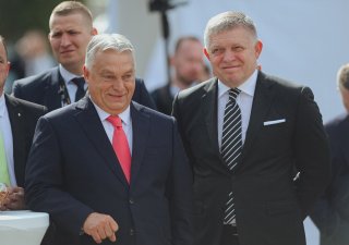 Viktor Orbán a Robert Fico