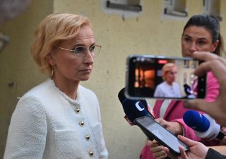 Lídryně Stačilo! a předsedkyně KSČM Kateřina Konečná
