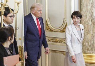 Donald Trump a premiérka Japonska Sanae Takaičiová
