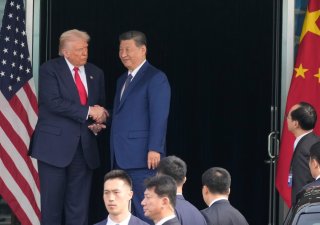 Americký prezident Donald Trump a jeho čínský protějšek Si Ťin-pching